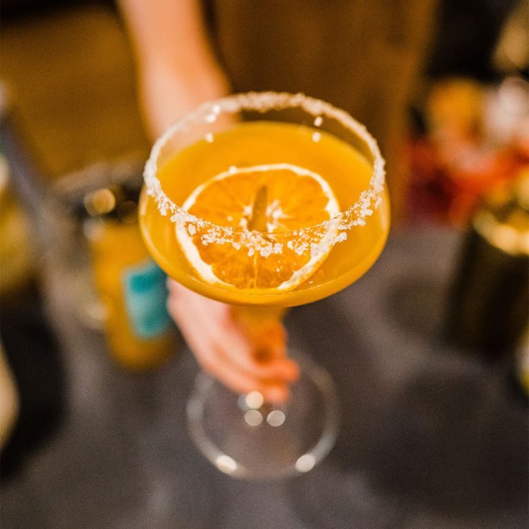 Image of blue cafe Launceston cocktails function events dinner Tasmania